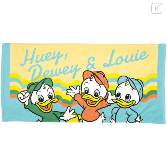 Japan Disney Bath Towel - Donald Nephew / Retro - 1