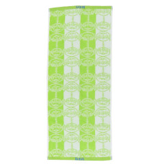 Japan Disney Jacquard Face Towel - Little Green Men / Silhouette