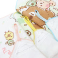 Japan San-X Hand Towel with Loop Set - Rilakkuma & Forest Friends - 2