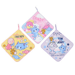 Japan Tom and Jerry Hand Towel with Loop Set - Baby