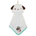 Japan Sanrio Hand Towel with Loop - Pochacco / Wink - 1