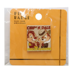 Japan Disney Pin Badge - Chip & Dale / Rescue Rangers