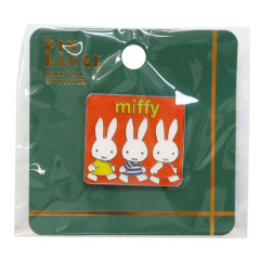 Japan Miffy Pin Badge - Red