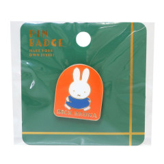 Japan Miffy Pin Badge - Orange