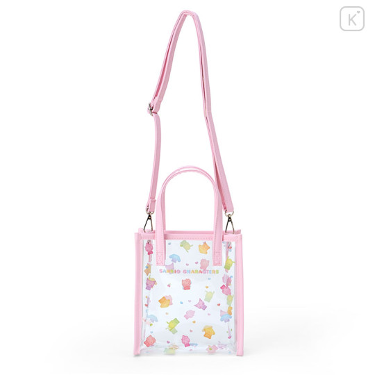Japan Sanrio Original Clear Handbag with Shoulder - Gummy Candy - 1