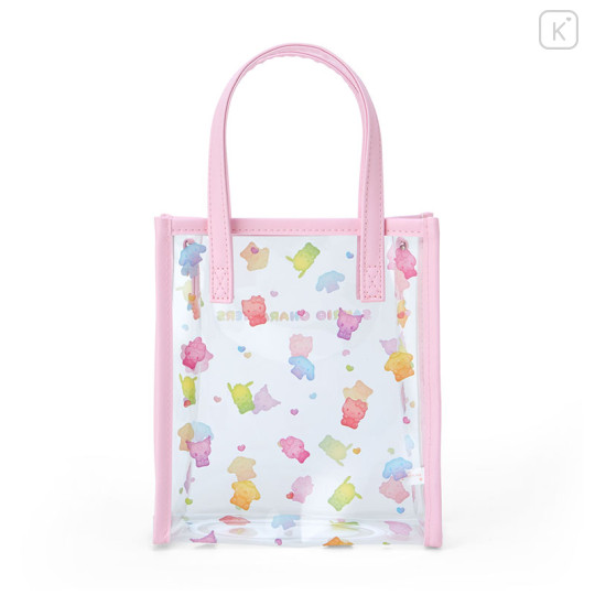 Japan Sanrio Original Clear Handbag with Shoulder - Gummy Candy - 2