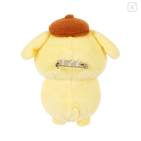 Japan Sanrio Original Mascot Brooch - Pompompurin / Maipachirun - 2