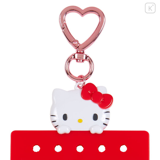 Japan Sanrio Original Custom Clear Pouch - Hello Kitty / Maipachirun - 3