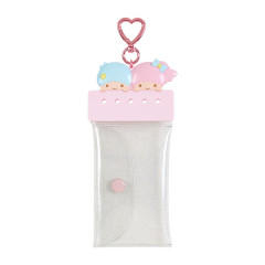 Japan Sanrio Original Custom Clear Pouch - Little Twin Stars / Maipachirun