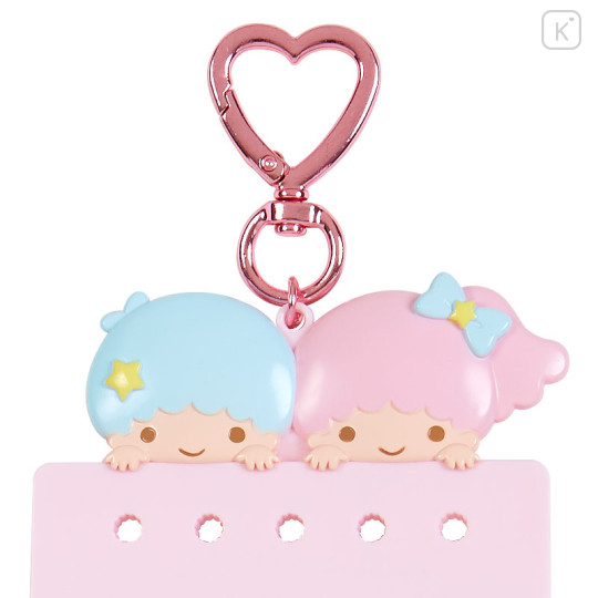 Japan Sanrio Original Custom Clear Pouch - Little Twin Stars / Maipachirun - 3