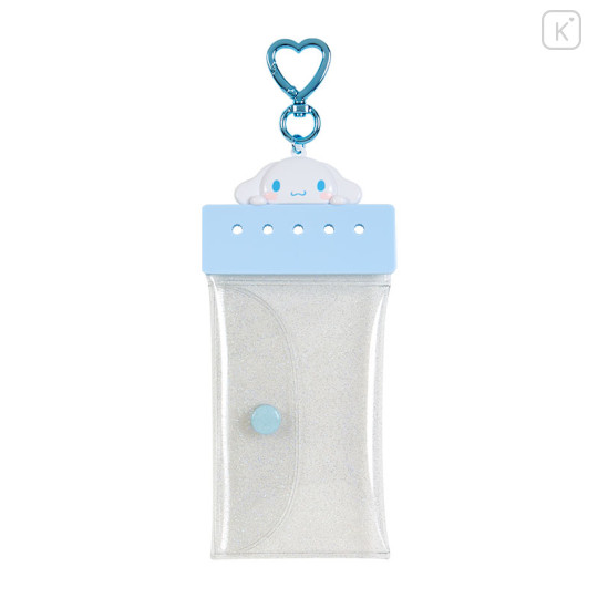 Japan Sanrio Original Custom Clear Pouch - Cinnamoroll / Maipachirun - 1