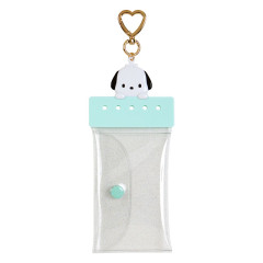 Japan Sanrio Original Custom Clear Pouch - Pochacco / Maipachirun