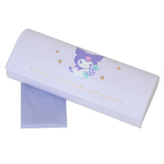 Japan Sanrio Glasses Case - Kuromi / Everyday Is A Fun Day Togther With Friends