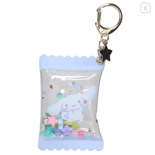 Japan Sanrio Shaka Shaka Keychain - Cinnamoroll / Everyday Is A Fun Day Togther With Friends - 1