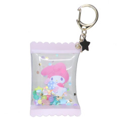 Japan Sanrio Shaka Shaka Keychain - My Melody / Everyday Is A Fun Day Togther With Friends