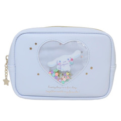 Japan Sanrio Pouch - Cinnamoroll / Everyday Is A Fun Day Togther With Friends