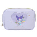 Japan Sanrio Pouch - Kuromi / Everyday Is A Fun Day Togther With Friends - 1