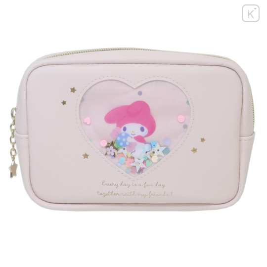 Japan Sanrio Pouch - My Melody / Everyday Is A Fun Day Togther With Friends - 1