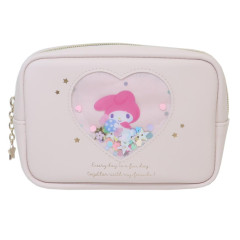 Japan Sanrio Pouch - My Melody / Everyday Is A Fun Day Togther With Friends