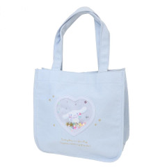 Japan Sanrio Mini Tote Bag - Cinnamoroll / Everyday Is A Fun Day Togther With Friends