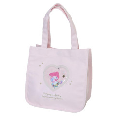 Japan Sanrio Mini Tote Bag - My Melody / Everyday Is A Fun Day Togther With Friends