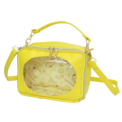 Japan Sanrio Clear Vanity Pouch with Removable Shoulder Strap - Pompompurin