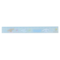 Japan Sanrio 18cm Ruler - Cinnamoroll / Sky