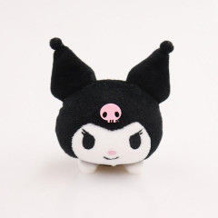 Japan Sanrio Mascot Holder Mini Plush (S) - Kuromi / Lying Down