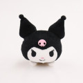 Japan Sanrio Mascot Holder Mini Plush (S) - Kuromi / Lying Down - 1