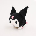 Japan Sanrio Mascot Holder Mini Plush (S) - Kuromi / Lying Down - 2