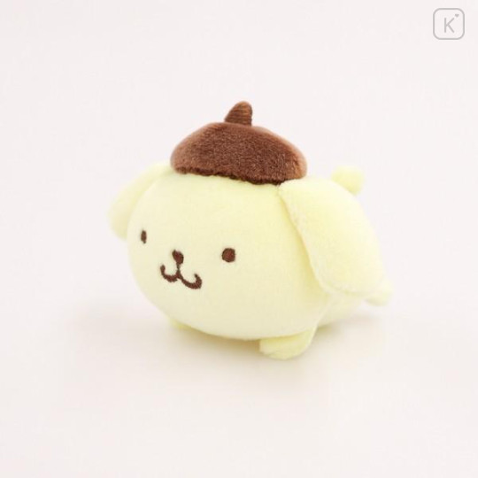 Japan Sanrio Mascot Holder Mini Plush (S) - Pompompurin / Lying Down - 2