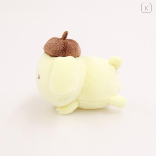 Japan Sanrio Mascot Holder Mini Plush (S) - Pompompurin / Lying Down - 3