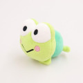 Japan Sanrio Mascot Holder Mini Plush (S) - Keroppi : Lying Down - 2