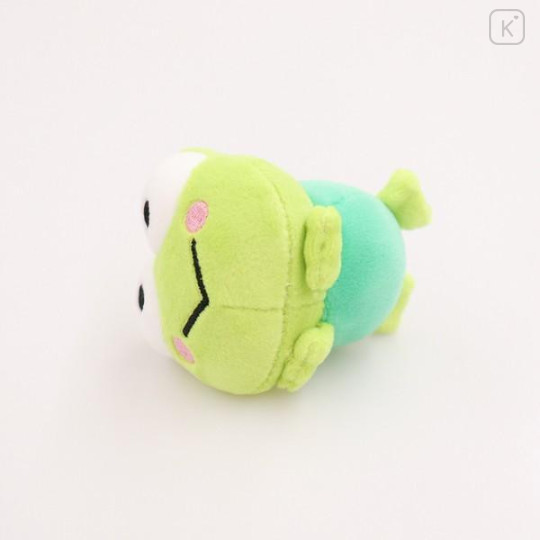 Japan Sanrio Mascot Holder Mini Plush (S) - Keroppi : Lying Down - 5