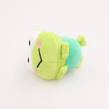Japan Sanrio Mascot Holder Mini Plush (S) - Keroppi : Lying Down - 5
