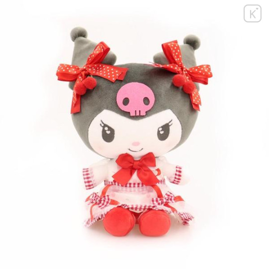 Japan Sanrio Plush Toy - Kuromi / Cherry White Lolita - 1