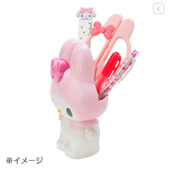 Japan Sanrio Character Shaped Pen Stand - Hello Kitty - 4