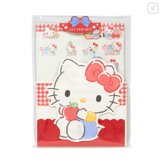 Japan Sanrio Original Character Shaped Letter Set - Hello Kitty - 1