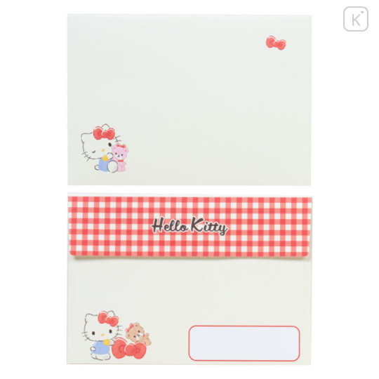 Japan Sanrio Original Character Shaped Letter Set - Hello Kitty - 3