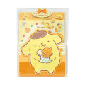 Japan Sanrio Original Character Shaped Letter Set - Pompompurin - 1