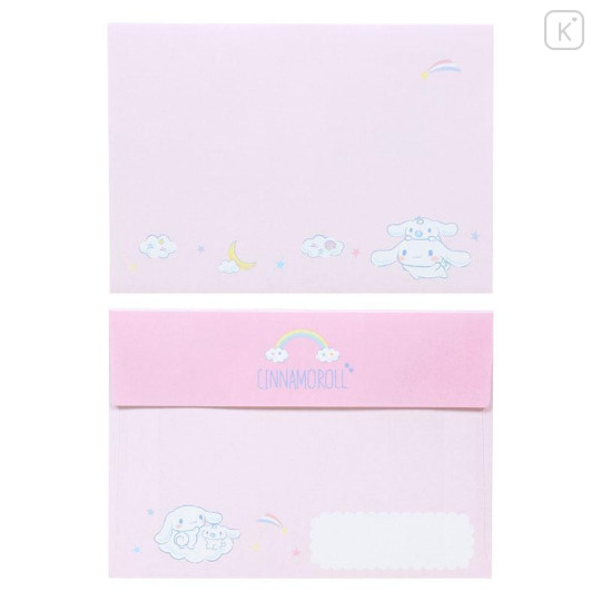 Japan Sanrio Original Character Shaped Letter Set - Cinnamoroll - 4