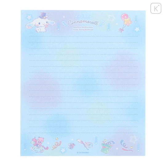 Japan Sanrio Original Character Shaped Letter Set - Cinnamoroll - 5