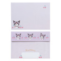 Japan Sanrio Original Character Shaped Letter Set - Kuromi - 3