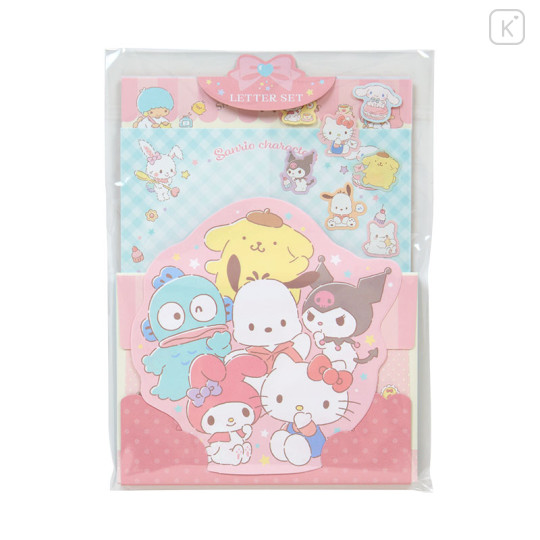 Japan Sanrio Original Character Shaped Letter Set - Mix - 1