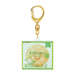 Japan Sanrio Acrylic Keychain - Pochacco / Retro Bread