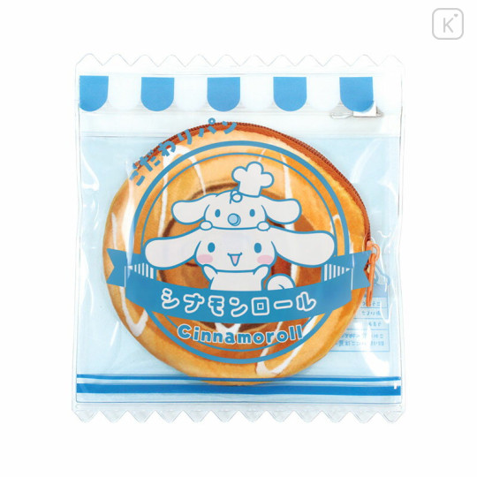 Japan Sanrio Pouch - Cinnamoroll / Retro Bread - 1