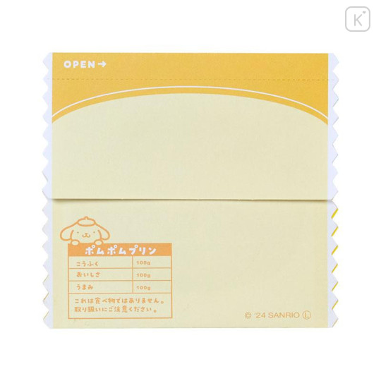 Japan Sanrio Mini Letter - Pompompurin / Bread - 4