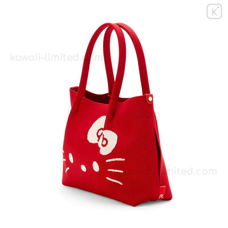 Japan Sanrio Rootote Deli Tote Bag - Hello Kitty / Red | Kawaii Limited