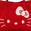 Japan Sanrio Rootote Deli Tote Bag - Hello Kitty : Red - 4