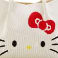 Japan Sanrio Rootote Deli Tote Bag - Hello Kitty : Ivory - 4